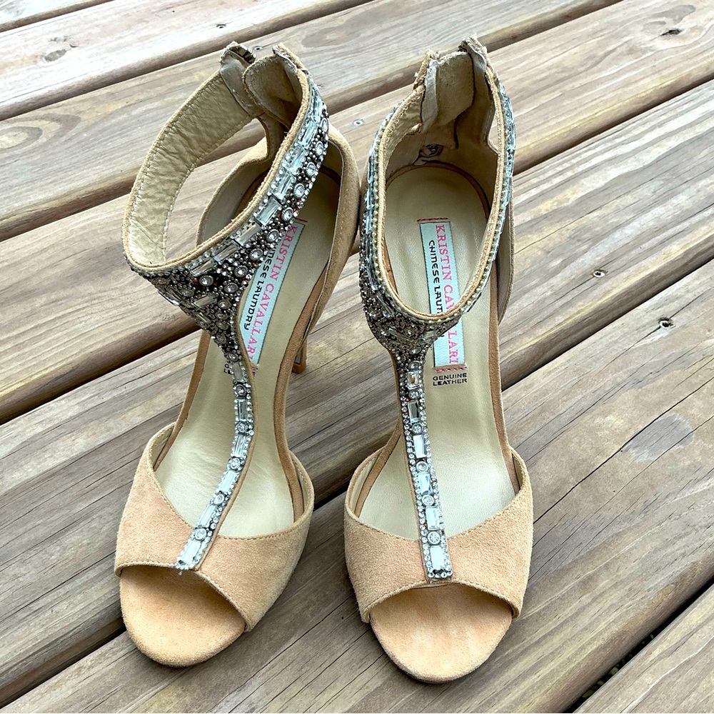 Dressy embellished sandals ⭐️⭐️⭐️⭐️⭐️ - Picture 3 of 13